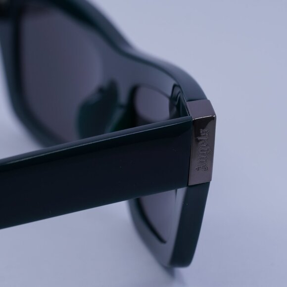 Palm Angels PERI10K MALIBU 5507 Sunglasses Green Cat Eye Frame, Grey Lenses - Picture 8 of 9